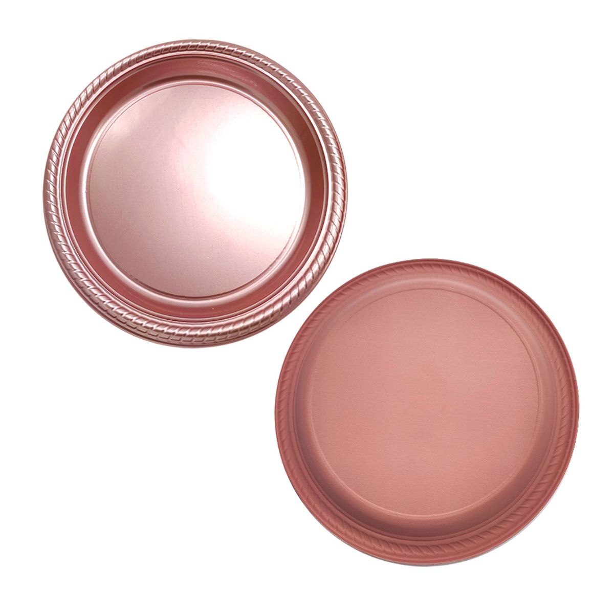 GENERICO - PLATO 7 ROSE GOLD X10 UNI