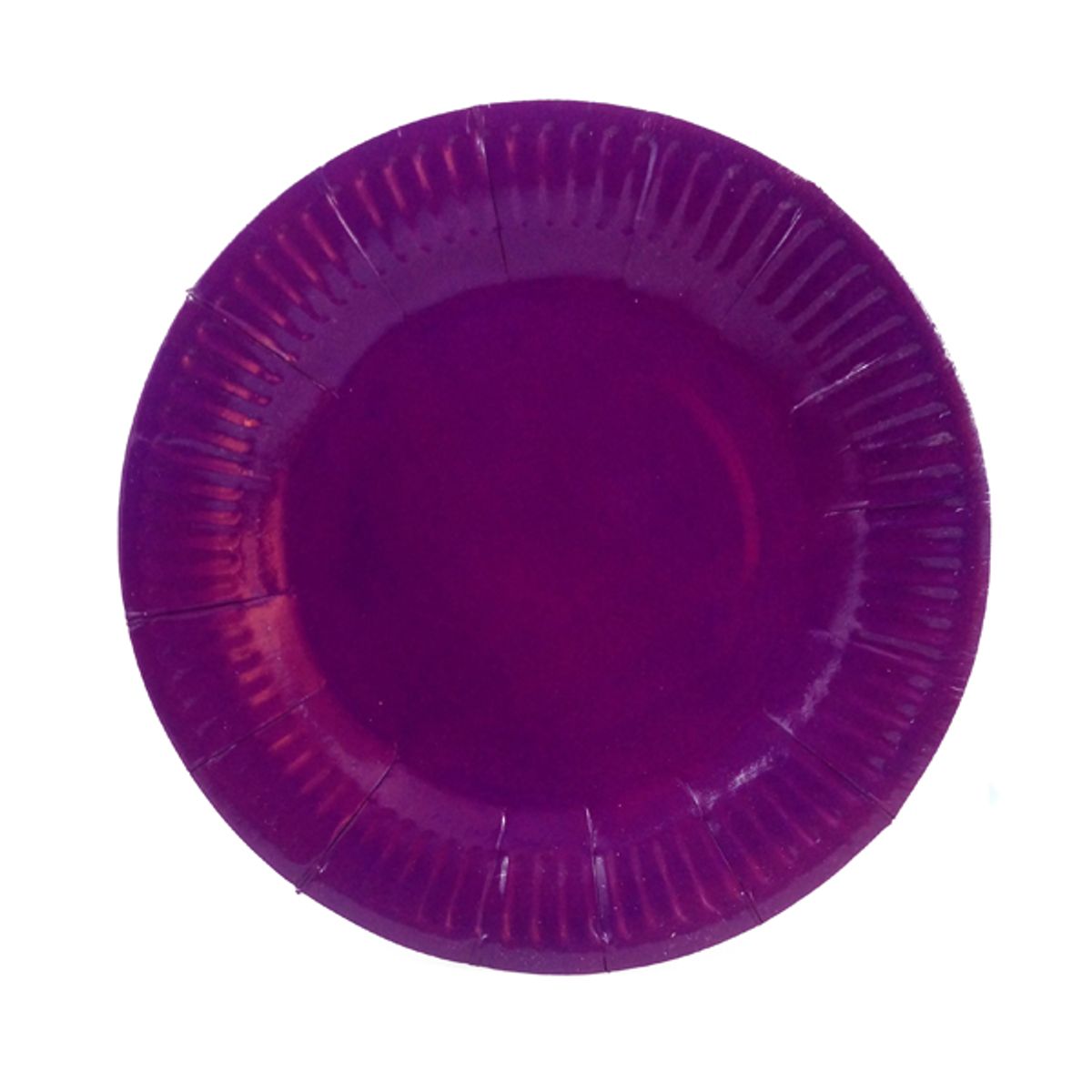 GENERICO - PLATO 7 CARTON MORADO X10 UNI