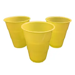 GENERICO - VASO 7 AMARILLO X10 UNI