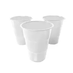 GENERICO - VASO 7 BLANCO X10 PCS X1 UNI