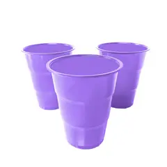 GENERICO - VASO 7 LILA X10 PCS X1 UNI