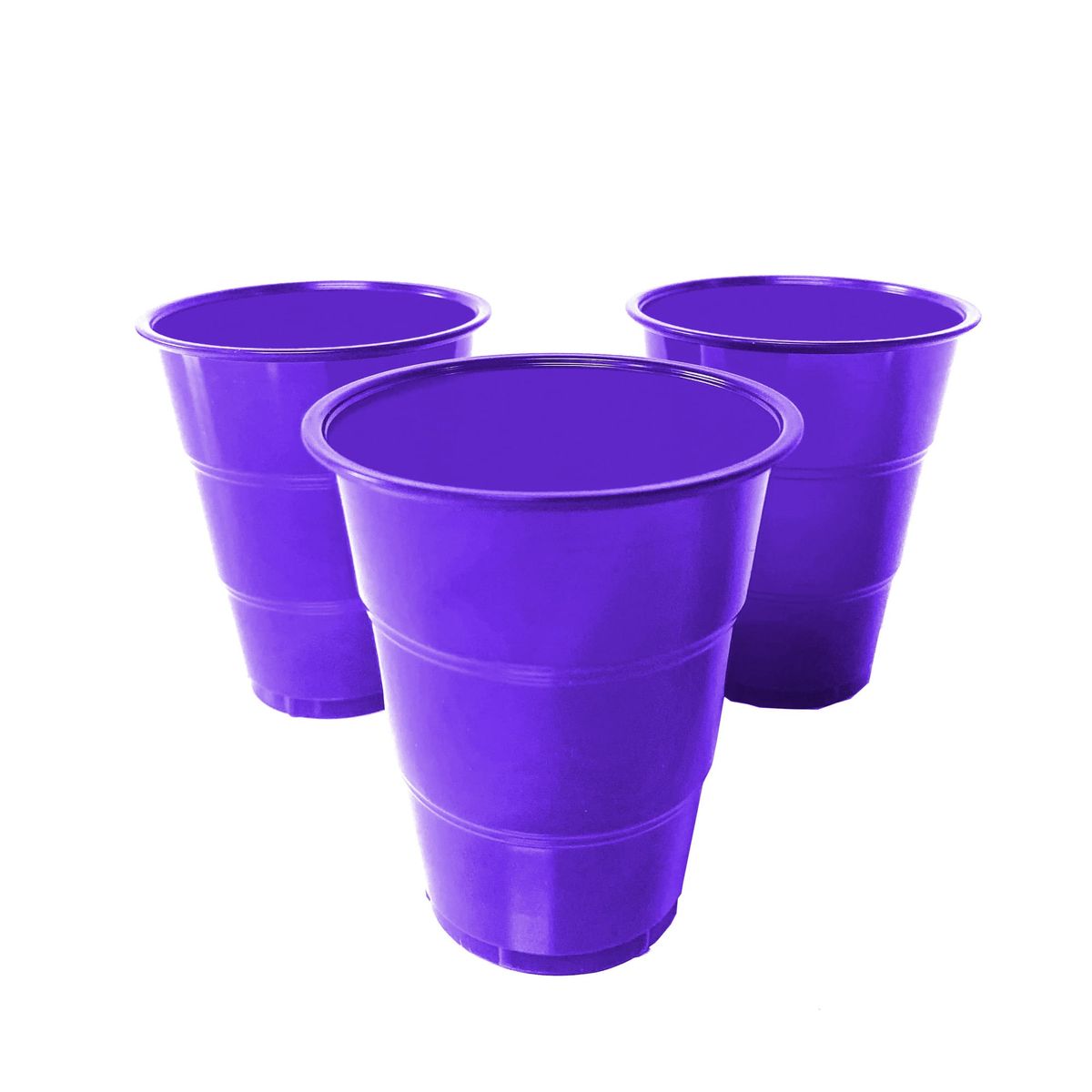GENERICO - VASO 7 MORADO X10 PCS X1 UNI