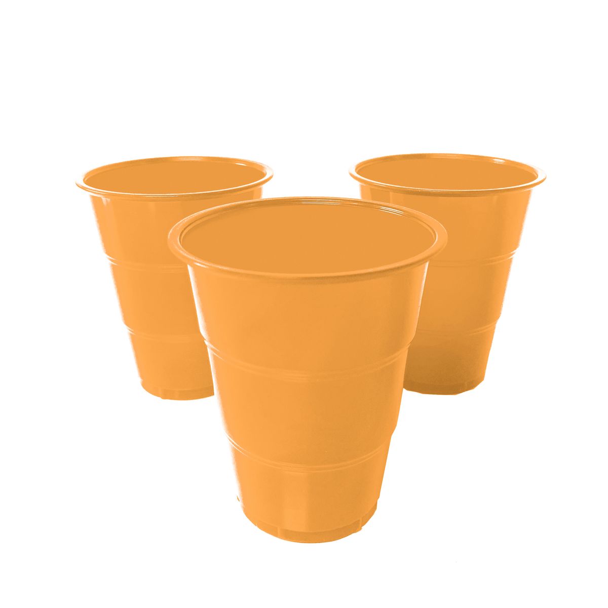 GENERICO - VASO 7 NARANJO X10 UNI