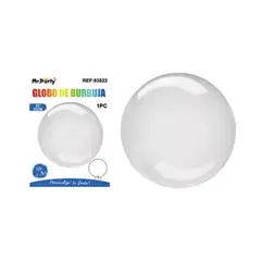 GENERICO - Globo burbuja transparente 55cm