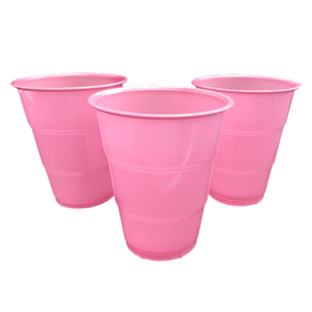 GENERICO - VASO 7 ROSADO X10 PCS X1 UNI