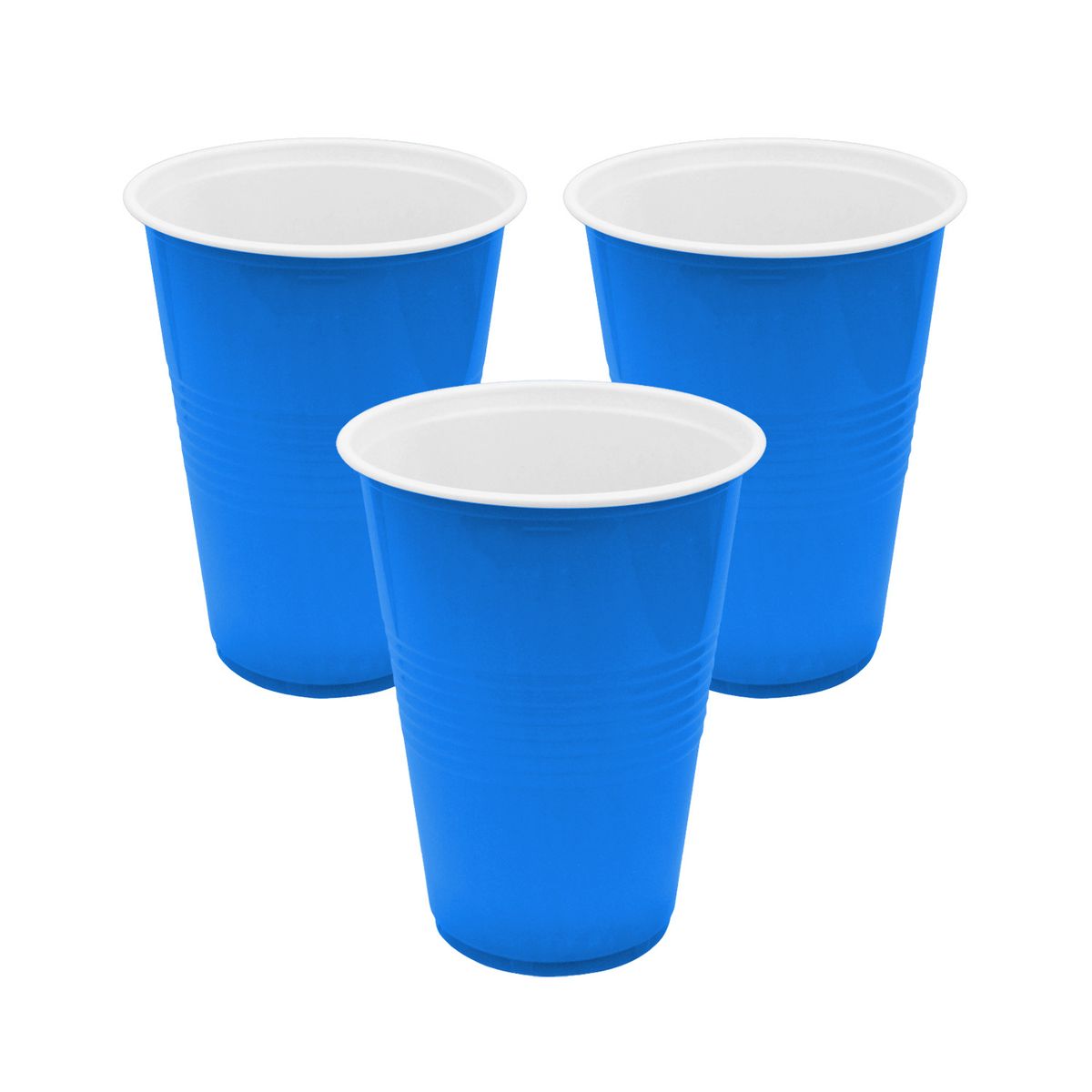 GENERICO - VASO AZUL 450ML X10UNI