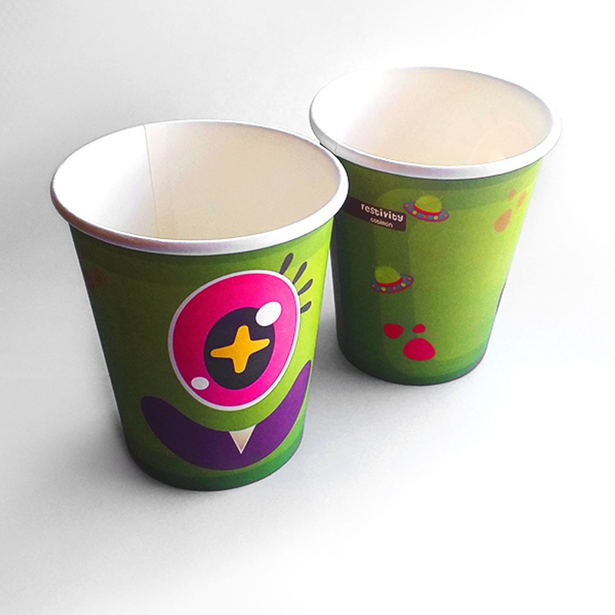 GENERICO - VASO ESPACIAL X6 PCS X1 UNI