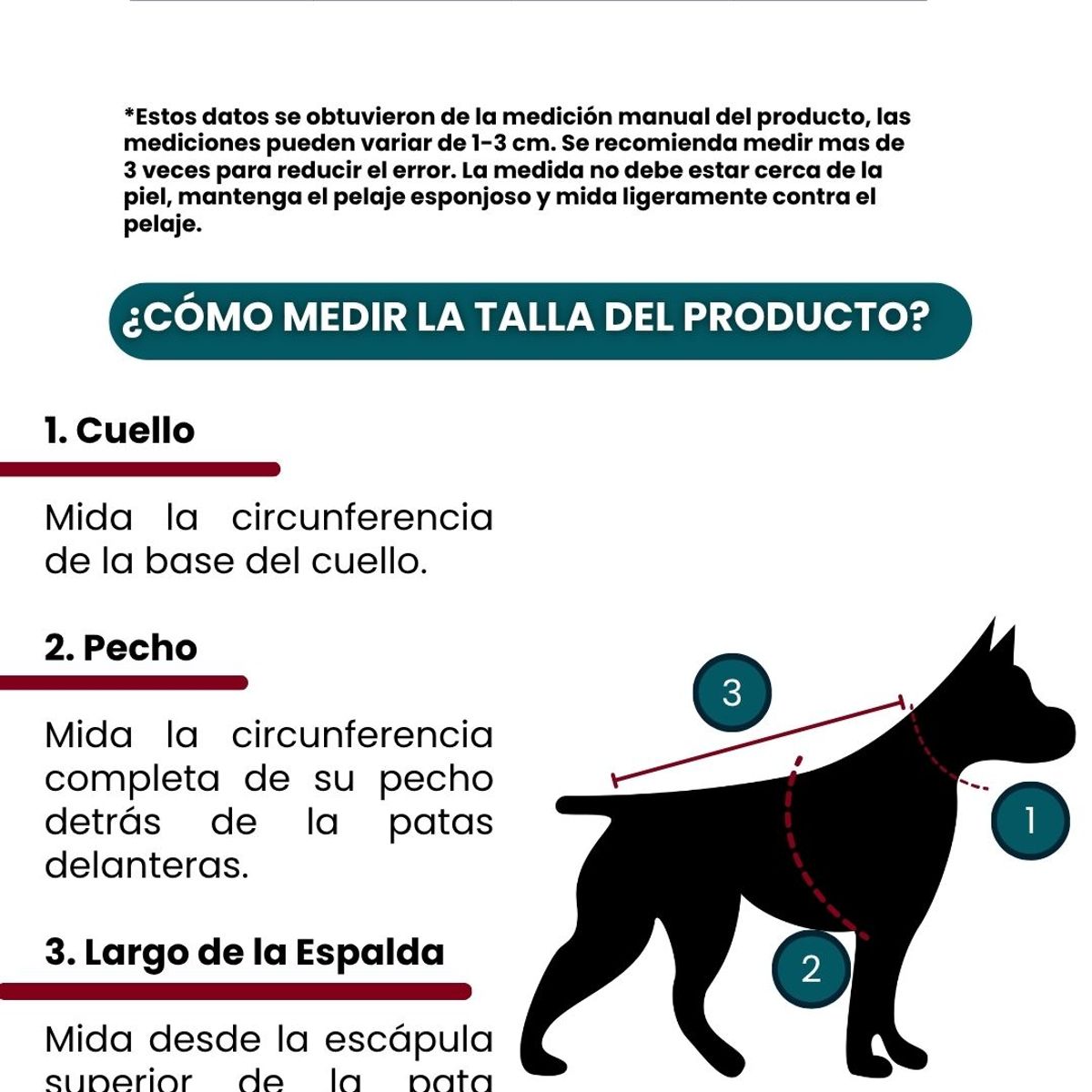 DANK - Chaleco Pet Protection Talla L Pequeño-mediano