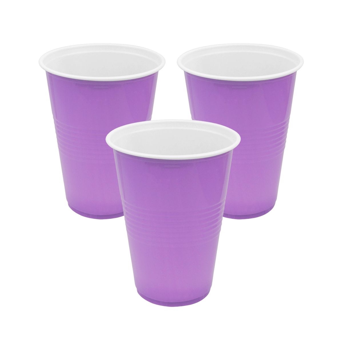 GENERICO - VASO LILA 450ML X10UNI