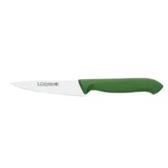 3 CLAVELES - Cuchillo Proflex Verdura 10 cm Mango Verde