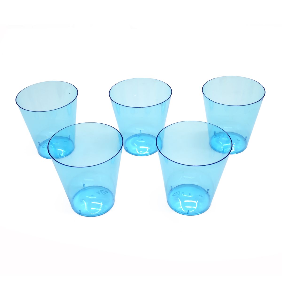 GENERICO - VASO SHOT ACRILICO 60ML AZUL X20UNI
