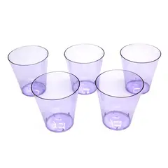 GENERICO - VASO SHOT ACRILICO 60ML MORADO X20UNI