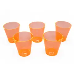 GENERICO - VASO SHOT ACRILICO 60ML NARANJO X20UNI
