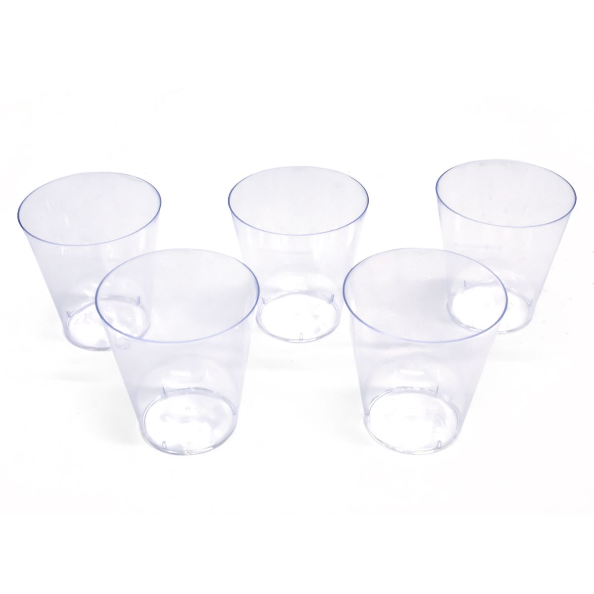 GENERICO - VASO SHOT ACRILICO 60ML TRANSPARENTE X20UNI