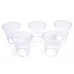 GENERICO - VASO SHOT ACRILICO 60ML TRANSPARENTE X20UNI