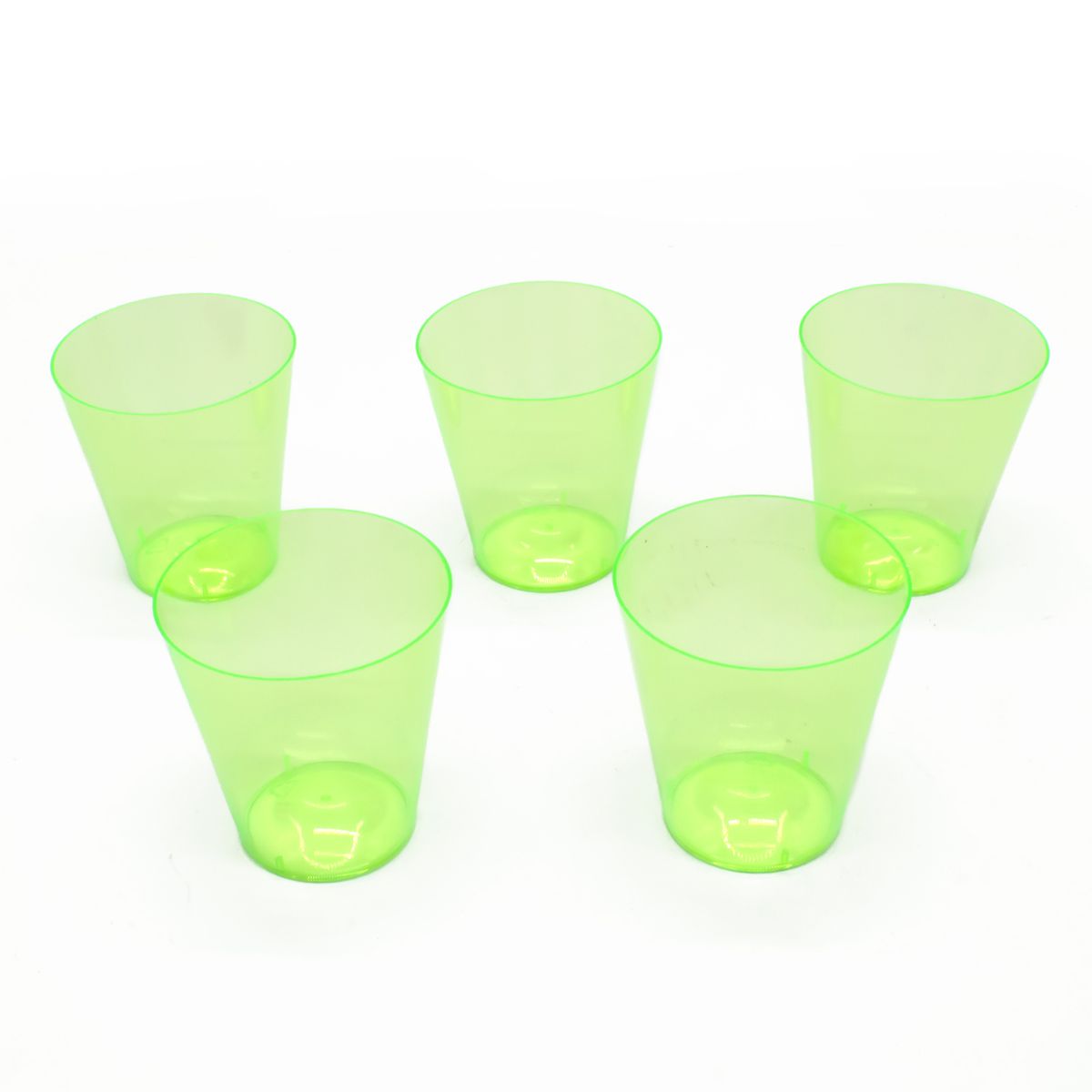 GENERICO - VASO SHOT ACRILICO 60ML VERDE X20UNI