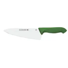 3 CLAVELES - Cuchillo Proflex Cocinero 20 cm Mango Verde