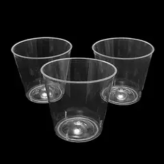 GENERICO - VASO SHOT ACRILICO TRANSPARENTE X30 PCS X1 UNI