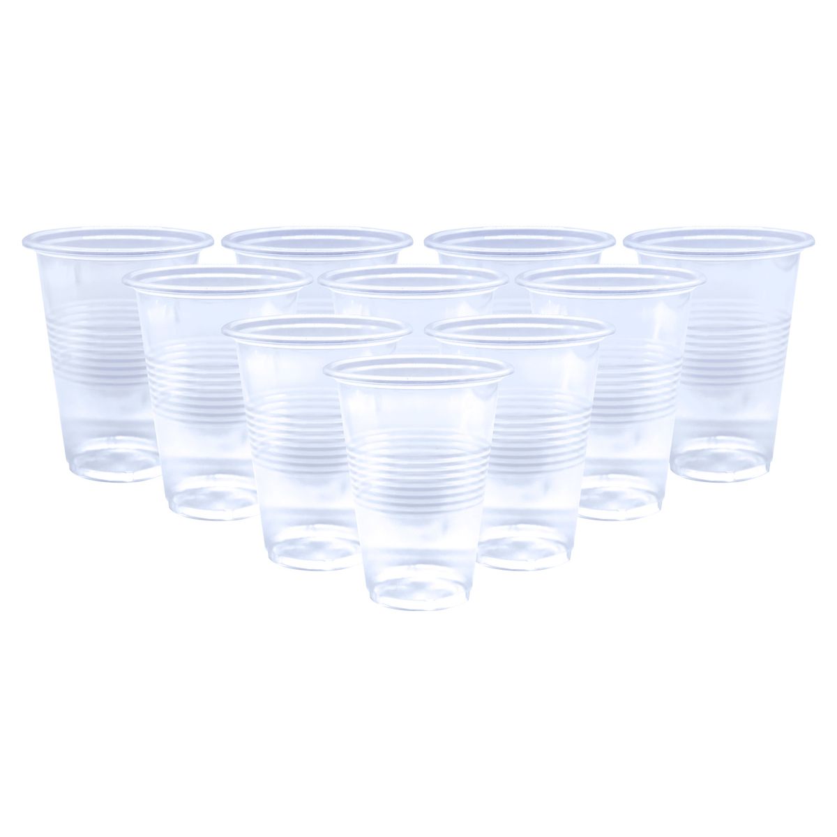 GENERICO - VASO TRANSPARENTE 500ML X10UNI