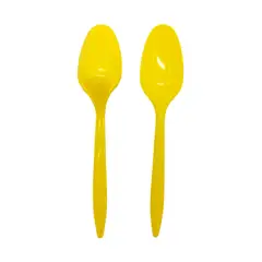 GENERICO - CUCHARA AMARILLO X20 UNI