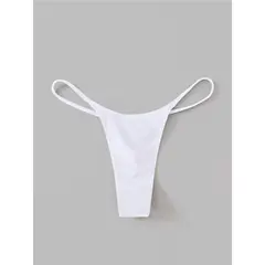 VARIOS - Tanga Bliss Blanco She Shines