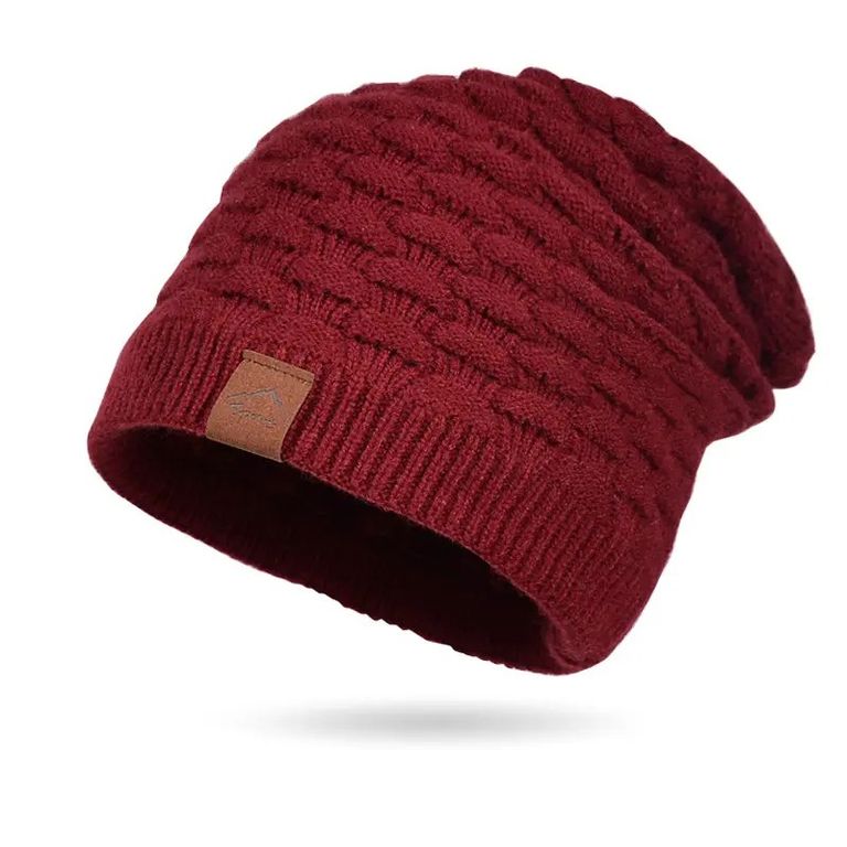 Gorro de Invierno Unisex Burdeos TALLA UNICA