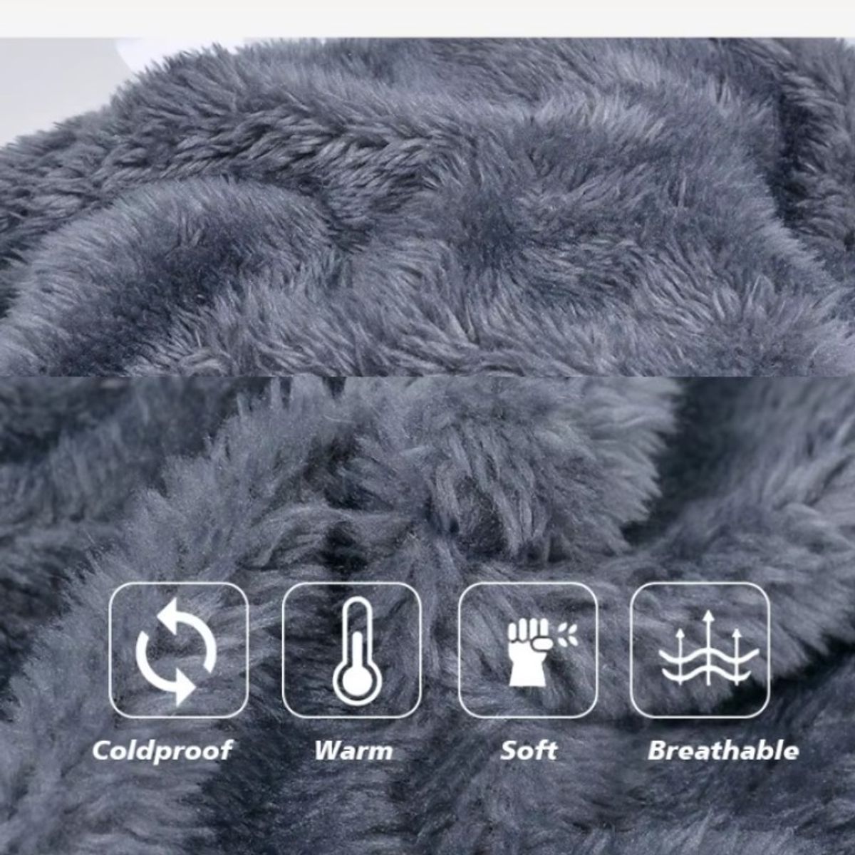 DANK - Gorro de Invierno Unisex Dank