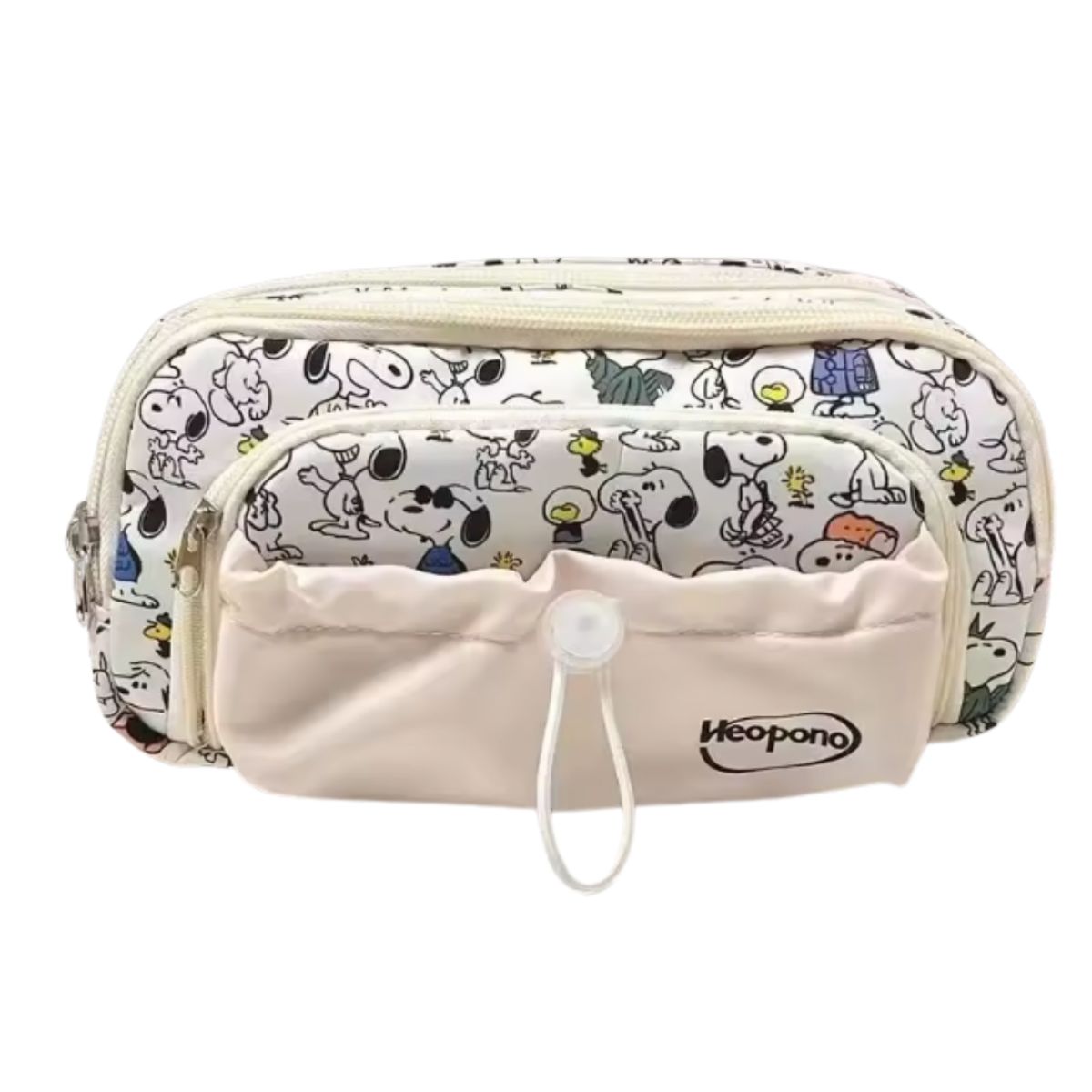 GENERICO - Estuche Snoopy Clásico Diseño Perro beige