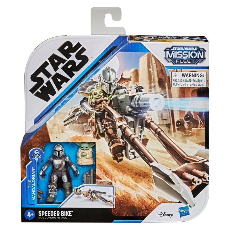 STAR WARS - Figura Mission Fleet - Speeder Bike Star Wars