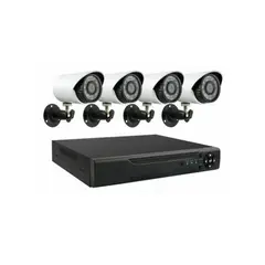 GENERICO - Kit De Seguridad 4 Cámaras DVR FHD Circuito Cerrado