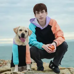 DANK - Sudadera Combinación Peluda Human-Dog Ver Descripción