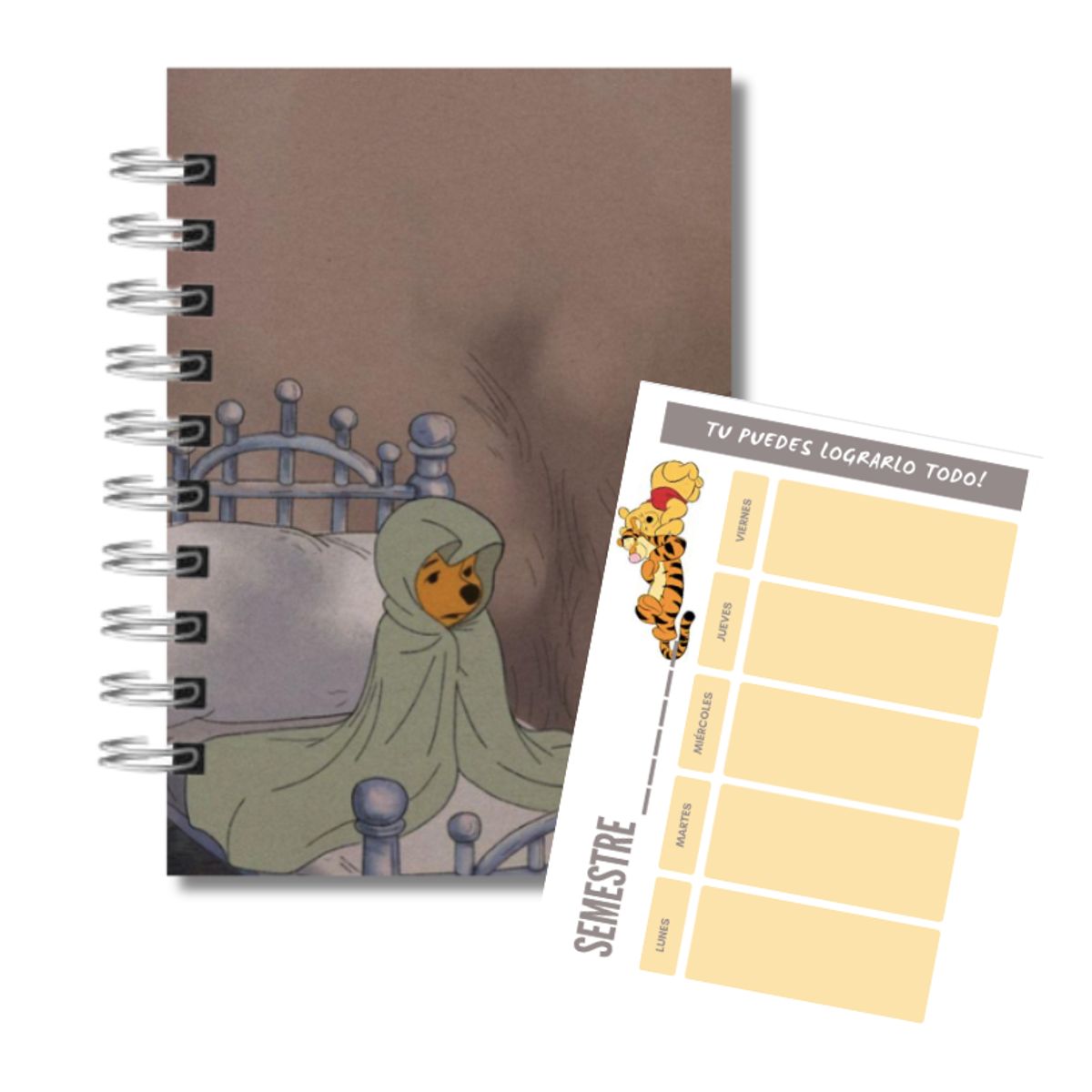 GENERICO - Agenda estudiante winnie de pooh
