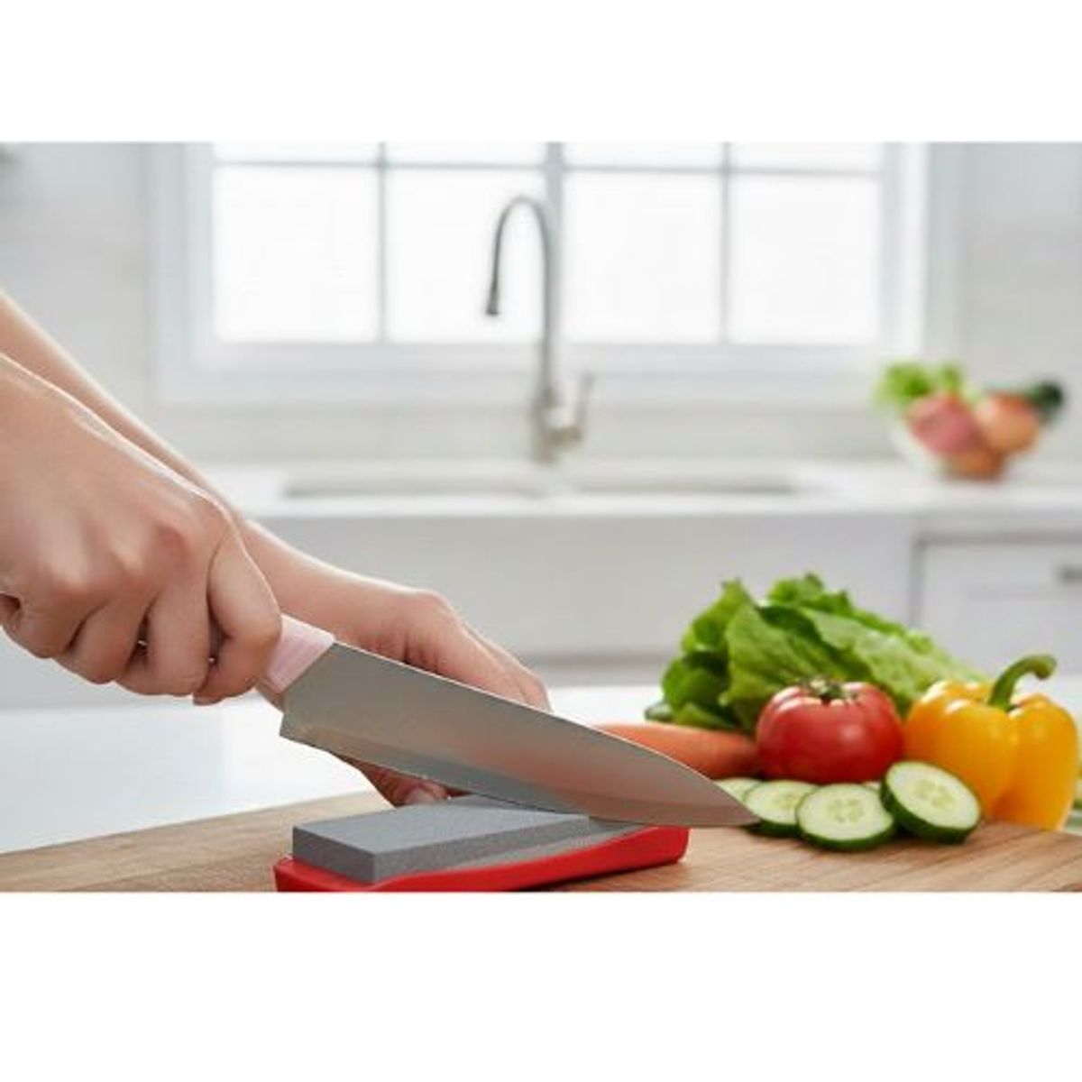 GENERICO - Afilador Tipo Piedra Profesional Para Cuchillos