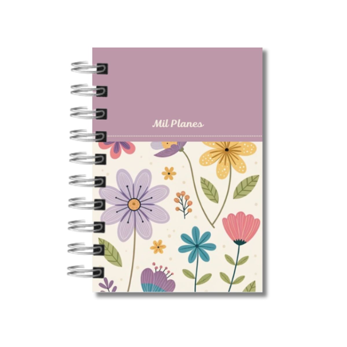 GENERICO - Agenda de Planificacion Anual Mil Planes Flores