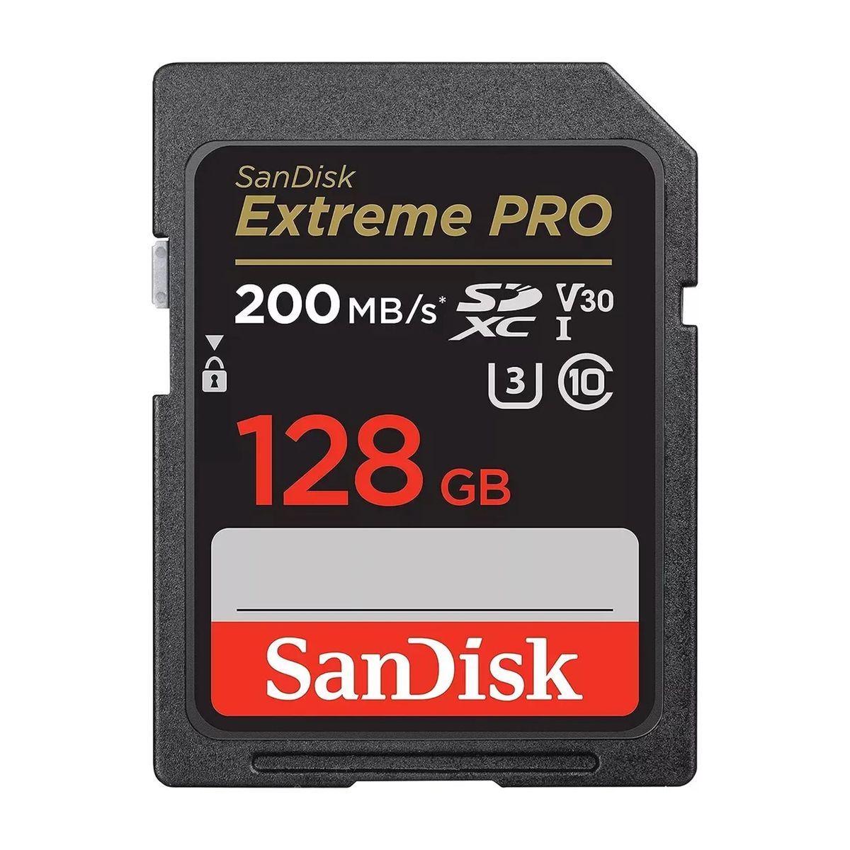 SANDISK - Memoria SD 128 Gb Sandisk Extreme Pro C10 U3 V30