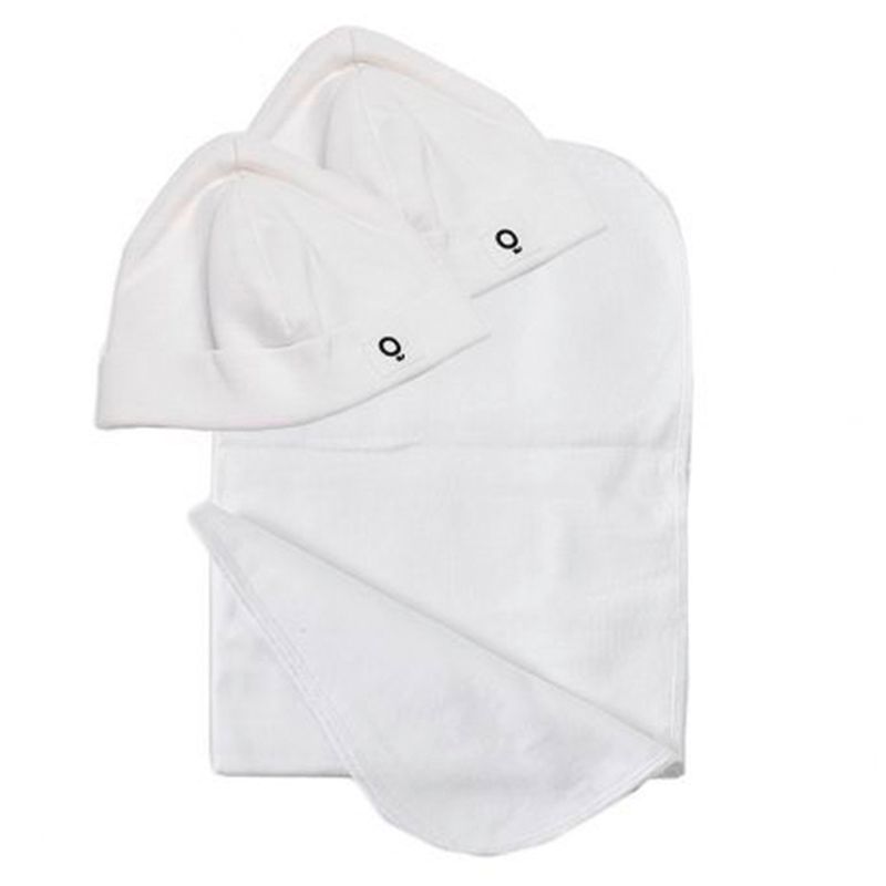 LITTLE FOOT - Set 2 Gorros Y 1 Tuto Blanco Unisex Bebé Little Foot