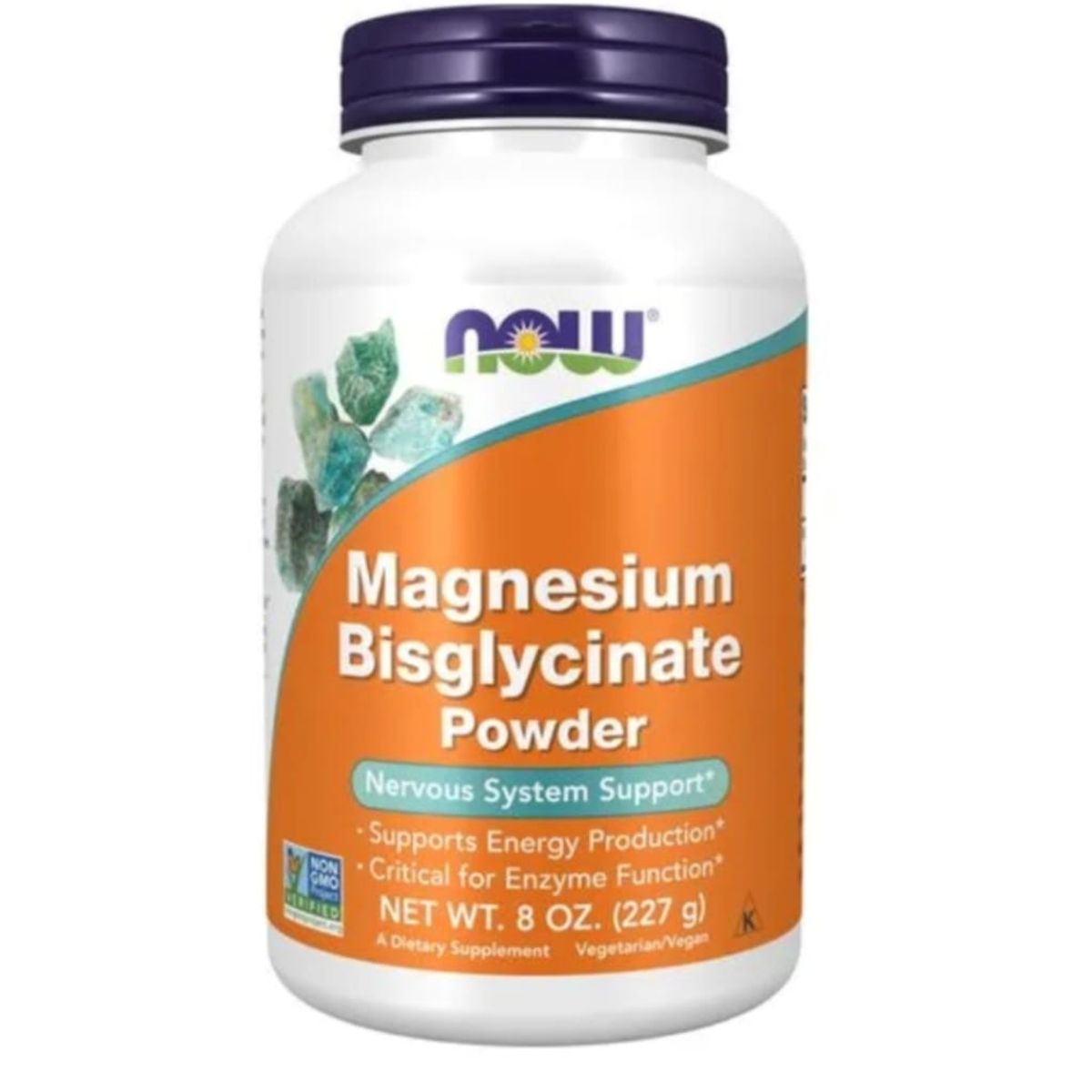 NOW - Magnesium Bisglycinate Powder 227 grs – Now Foods