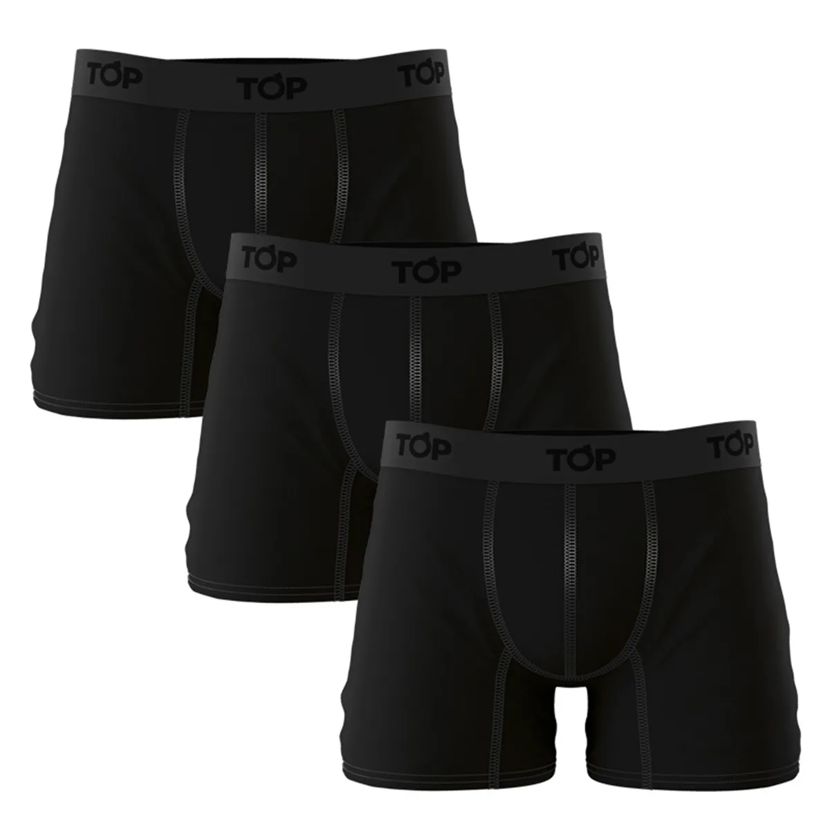 TOP - Pack de 3 Boxer Algodón Hombre Top