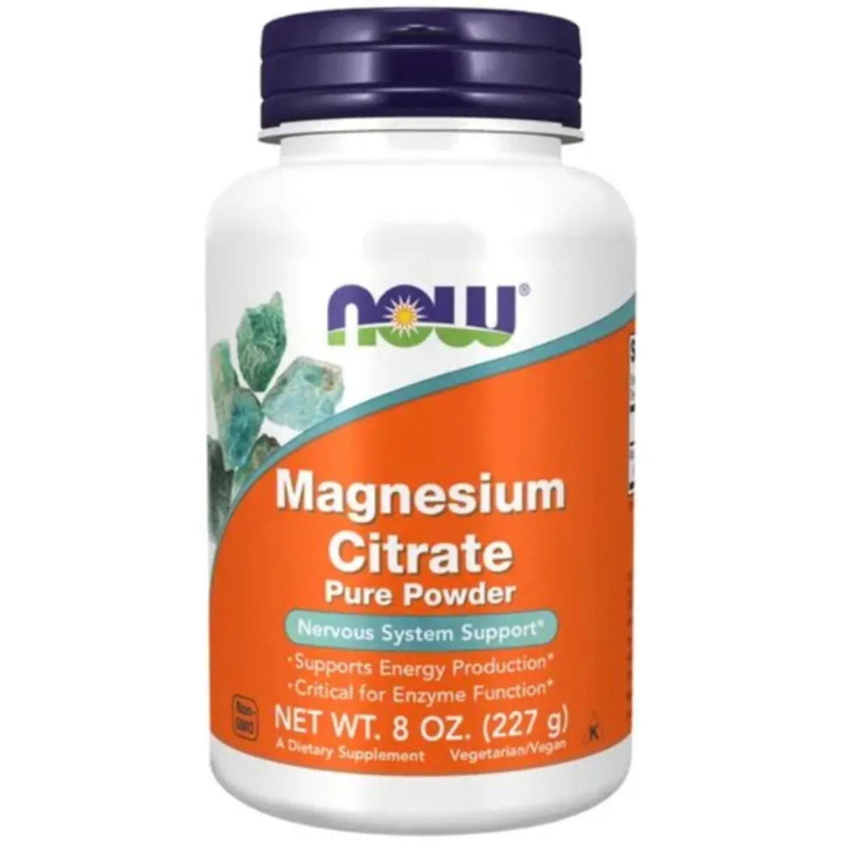 NOW - Magnesium Citrate 227 grs – Now Foods