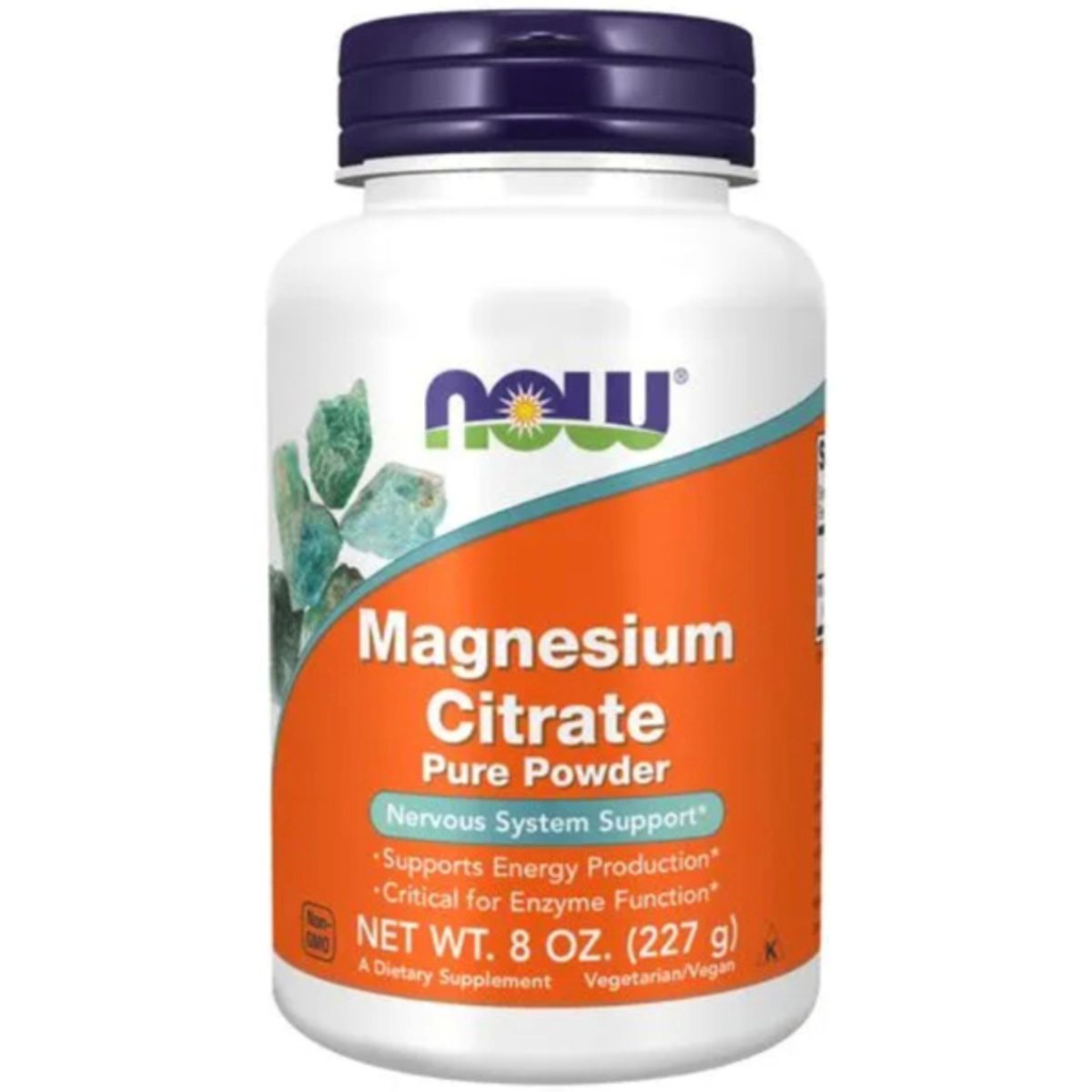 NOW - Magnesium Citrate 227 grs – Now Foods