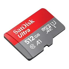 SANDISK - TARJETA DE MEMORIA MICRO SD 512GB ULTRA ADAPTADOR
