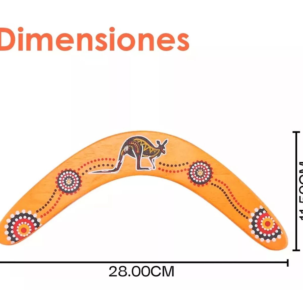 ATURE - Bumerán Boomerang De Madera Exteriores Juguete Volador