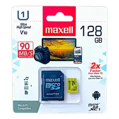 MAXELL - Tarjeta Memoria Micro Sd 128gb Clase 10 SDXC