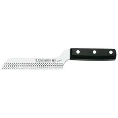 3 CLAVELES - Cuchillo Línea UNIBLOCK Quesos 12 cm
