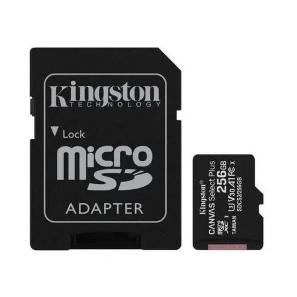 KINGSTON - Memoria Micro SD De 256gb Kingston Clase 10 Full Hd 100mb/s