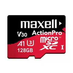 MAXELL - Tarjeta de Memoria MicroSD 128GB UH-3 8K A1 100MBS