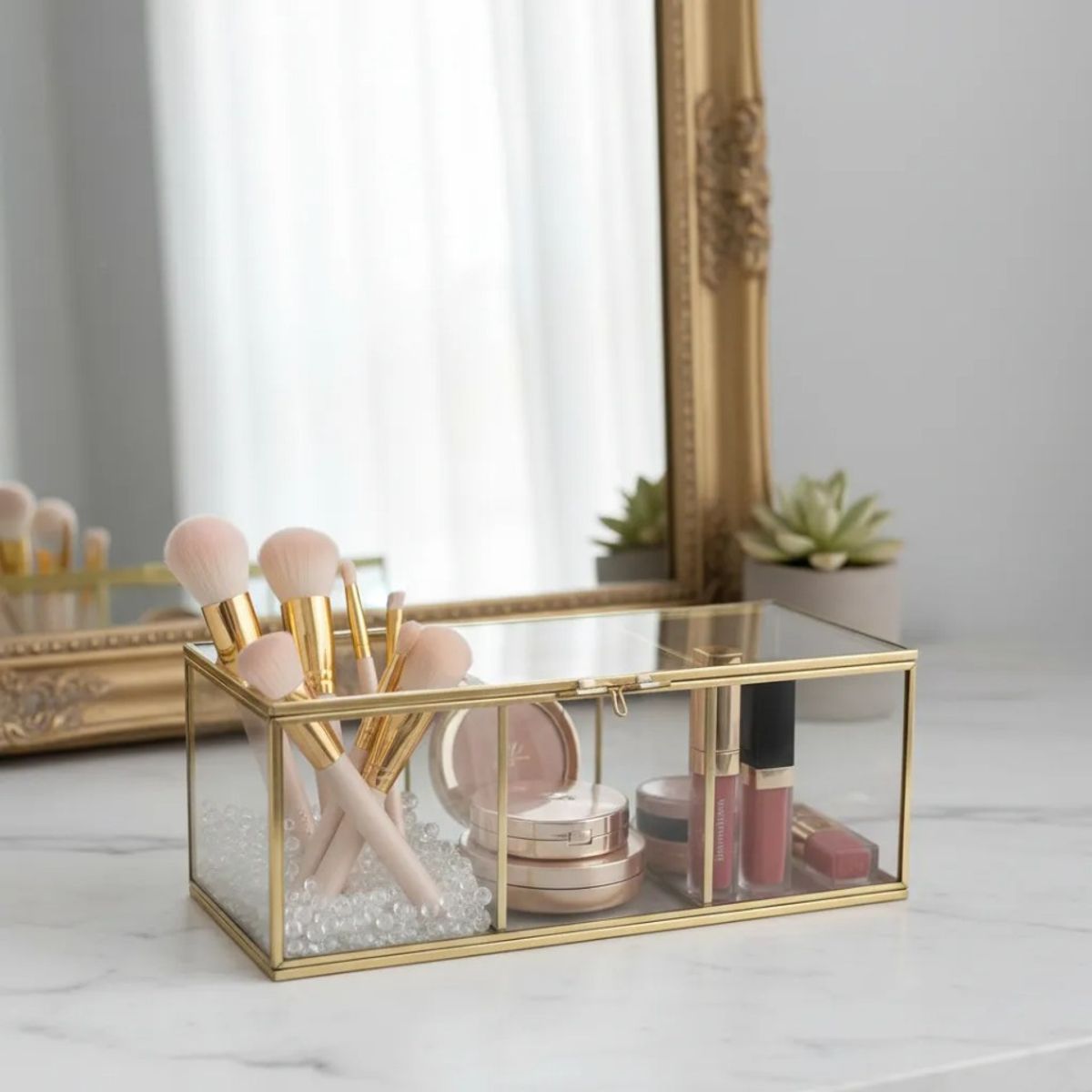 TODOHOGAR SANTIAGO DE CHILE - Organizador De Maquillaje, 3 Compartimentos