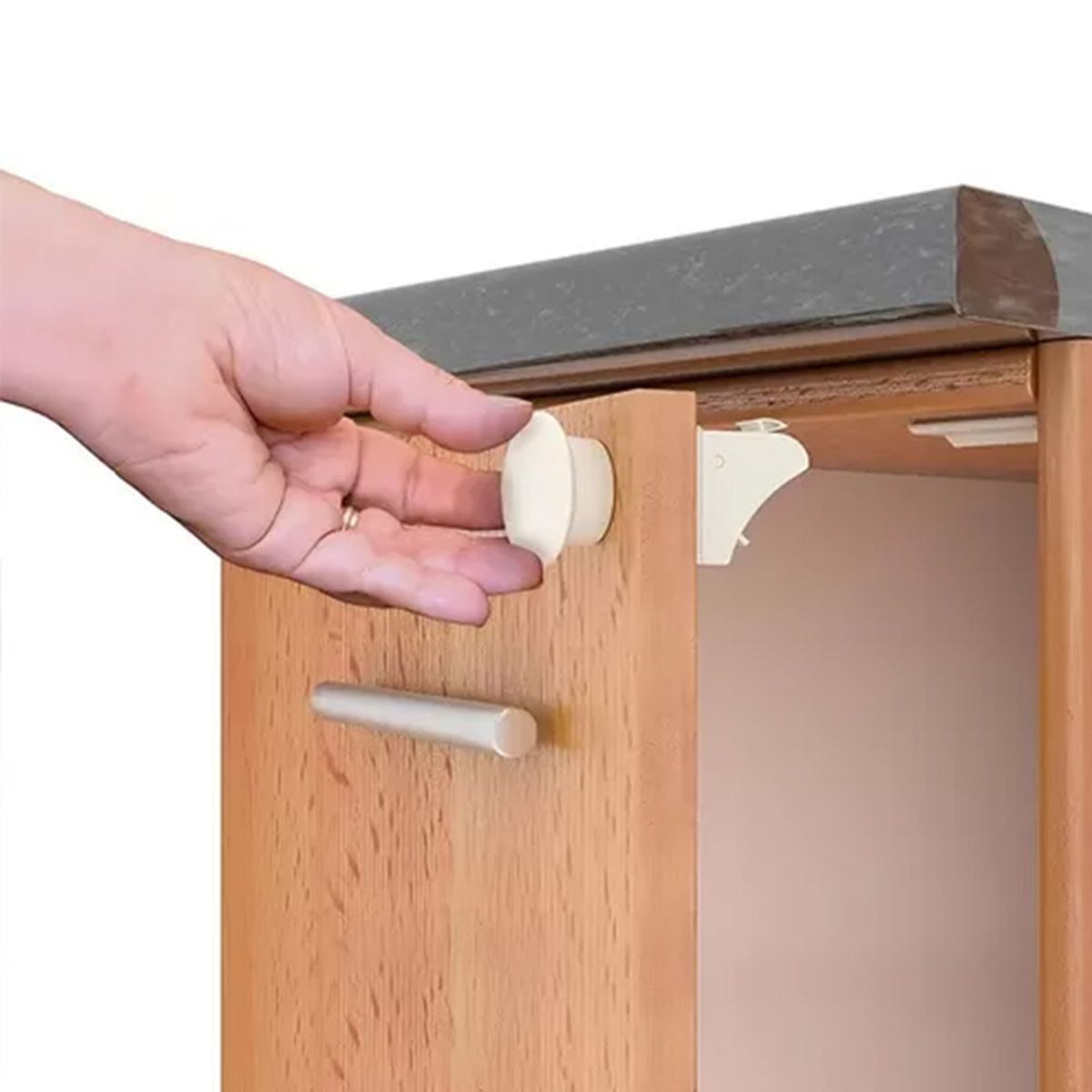 ATURE - Pack 4 De Seguros Magnéticos Puertas Y Cajones Bebé/ Niños