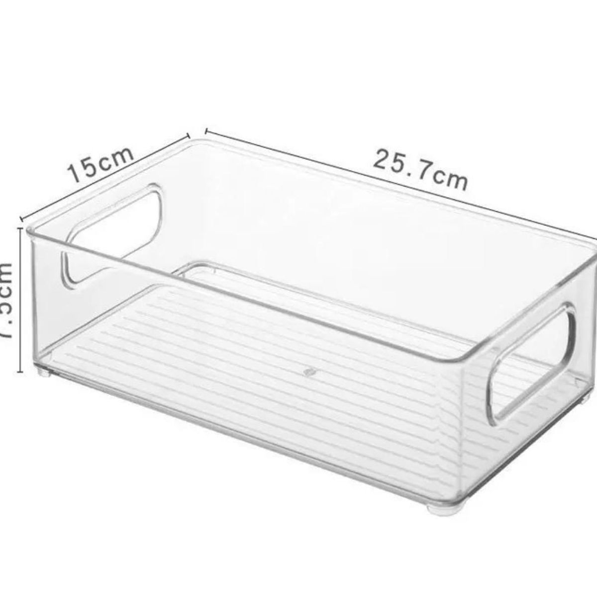 KINDA NICE - Set 6 Cajas Organizadoras De Refrigerador Con Asas Laterales