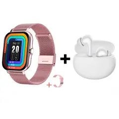 XIAOMI - Audífonos Bluetooth Redmi Buds 4 Active y Reloj Inteligente Y13-Rosa